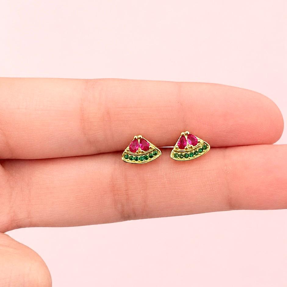 Aretes Sandía