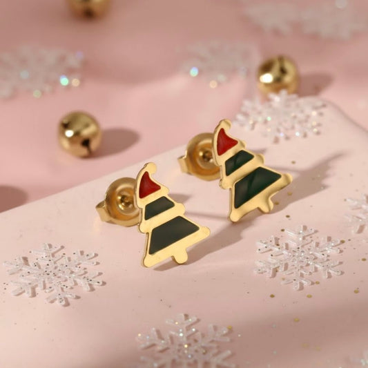 Aretes Navidad