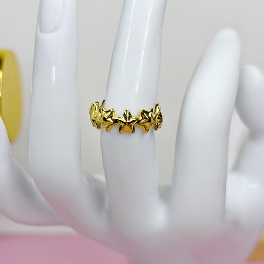 Anillo Estrellada