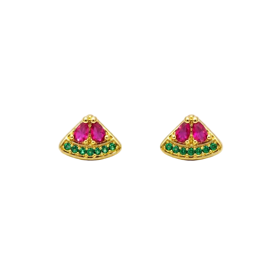 Aretes Sandía
