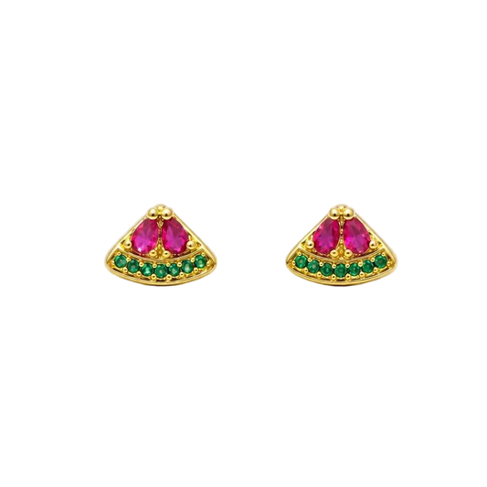 Aretes Sandía