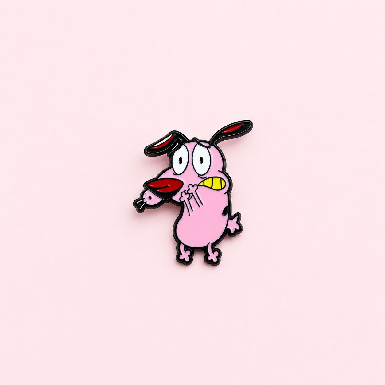 Pin Coraje El Perro Cobarde