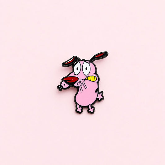 Pin Coraje El Perro Cobarde
