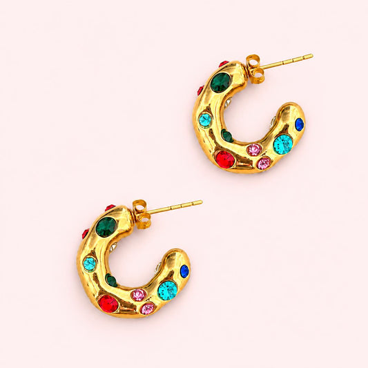 Aretes Mina