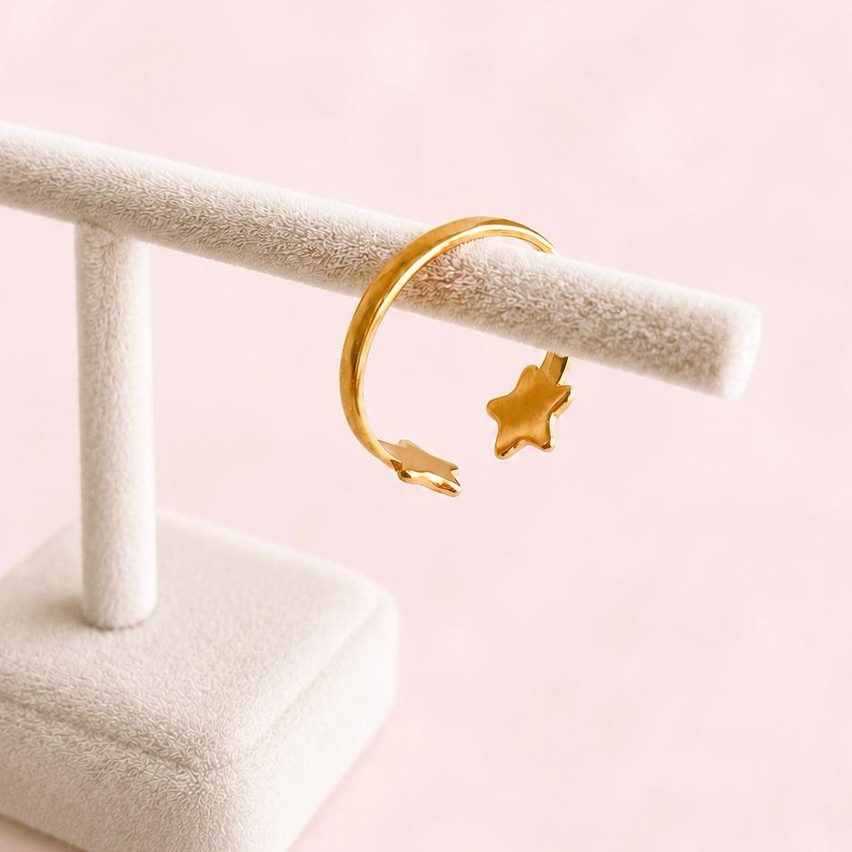 Anillo Doble Estrella