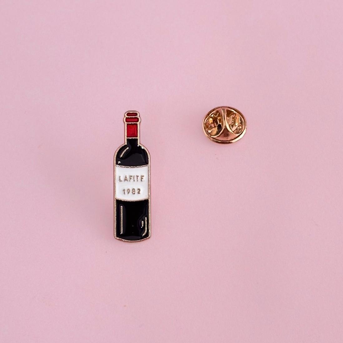 Pin Botella de Vino