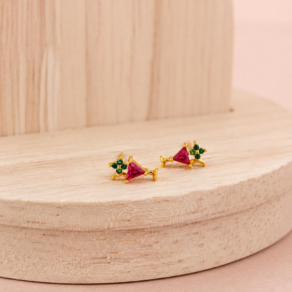 Aretes Copita